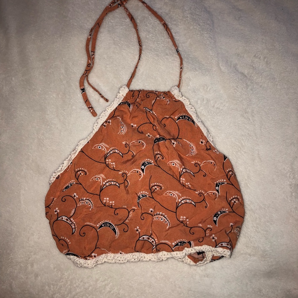 halter crop top